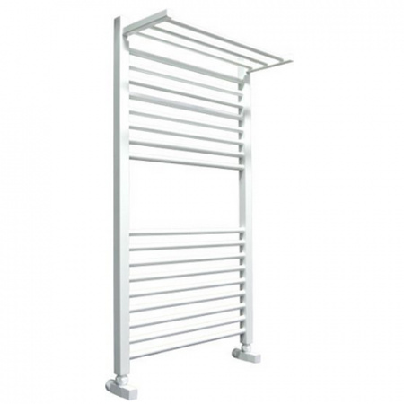 Водяной полотенцесушитель Ника Modern ЛМ 3 100/50 RAL9016 с вентилями фото