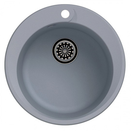 Мойка кухонная Ewigstein Rund R- 45 серый металлик фото