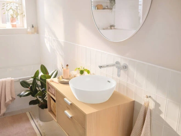 Смеситель для раковины с донным клапаном Hansgrohe Rebris S 72528000 хром фото