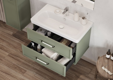 Тумба под раковину Акватон Нео-Классика 85 1A286301NC5E0 кипарис фото