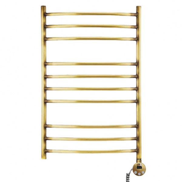 Полотенцесушитель электрический Domoterm Калипсо П10 (500х800) (бронза) правый фото