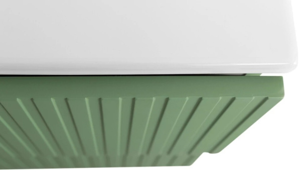 Тумба под раковину Cezares Duet 120 DUET-N-1200-2C-SO-PS-P 120 см, фисташковый софт фото