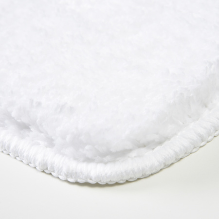 Коврик для ванной WasserKRAFT Diemel BM-2218 White 90x60 фото