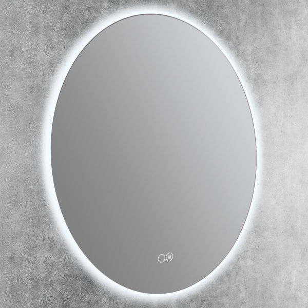 Зеркало с подсветкой и анти-паром Art&Max Sanremo AM-San-700-DS-F-H 70x70 фото