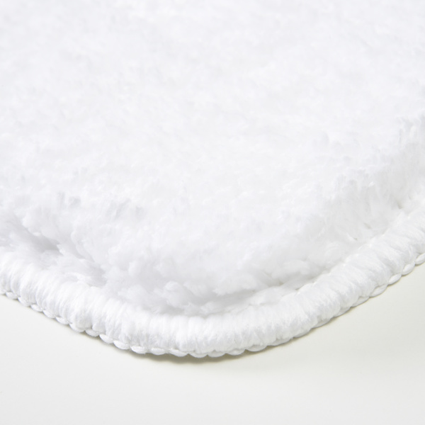 Коврик для ванной WasserKRAFT Diemel BM-2218 White 90x60 фото