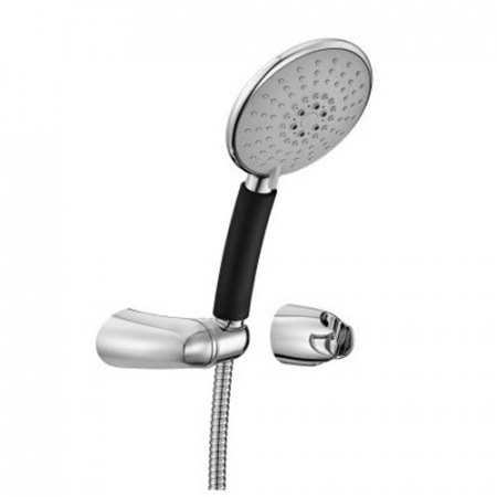 Душевая лейка E.C.A. Novita 102117330 хром/черный фото