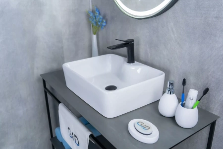 Накладная раковина GID N9091 49х38 фото