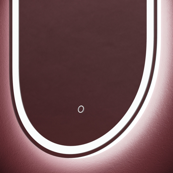 Зеркало с подсветкой Sancos Oval OV45F 45x90 фото