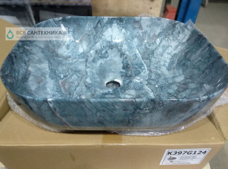 Накладная раковина CeramaLux MNC K397G124 50х40 фото
