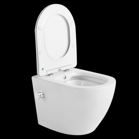 Подвесной унитаз с функцией биде CeramaLux N 2196-BD фото