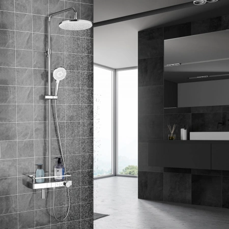 Душевая система (стойка) Lemark Tropic LM7011C фото