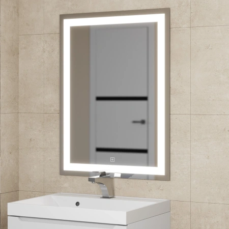 Зеркало с подсветкой и обогревом Uperwood Tanos 291020220 60x80 фото