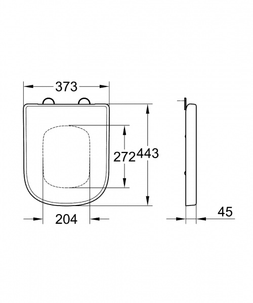 Сиденье для унитаза Grohe Euro Ceramic 39331001 фото