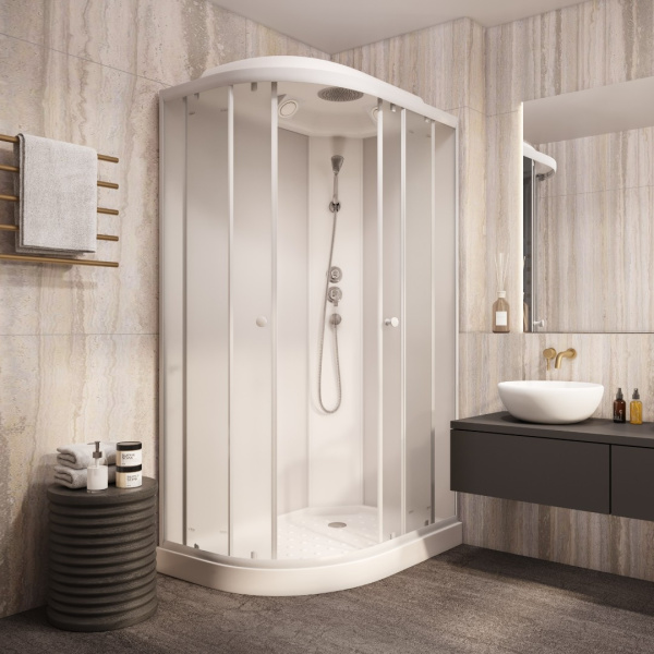 Душевая кабина Parly Bianco EB1231R 120x80 фото