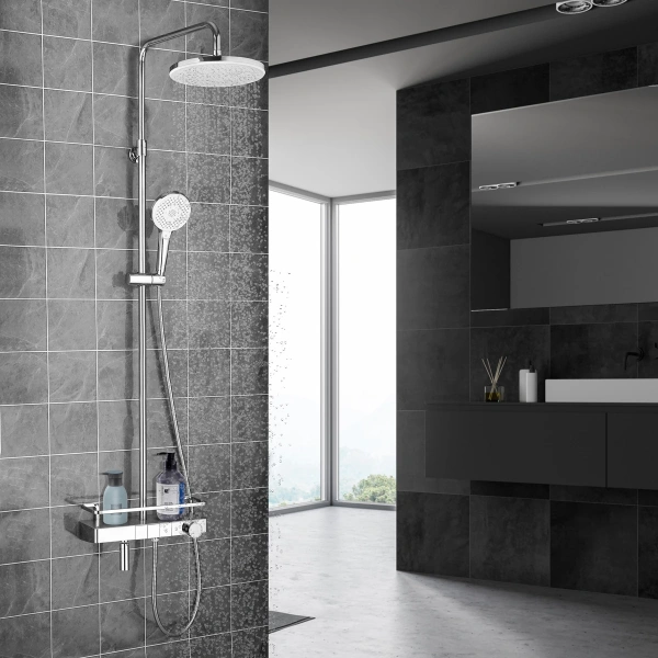 Душевая система (стойка) Lemark Tropic LM7011C фото