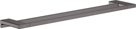 Полотенцедержатель Hansgrohe AddStoris 41743340 хром черный шлифованный фото
