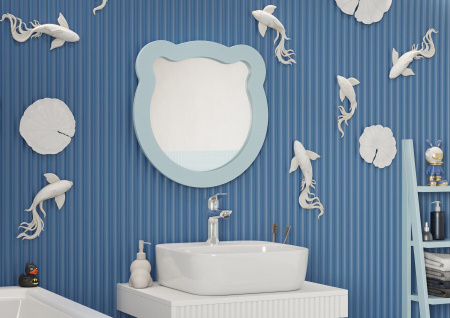 Детское зеркало Акватон Каспер 1A283502CR0E0 мишка фото