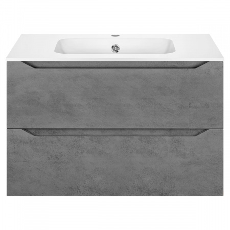 Тумба под раковину Vincea Norma VMC-2N800BT 80 см бетон фото
