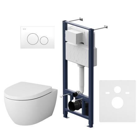 Комплект инсталляция с унитазом AM.PM Awe IS49001.111738 фото