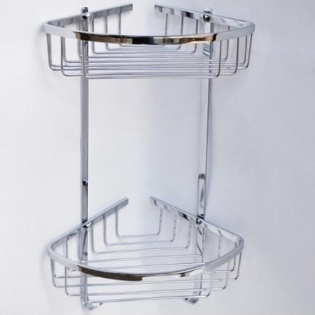 Полочка-решетка двухуровневая Magliezza Fiore 80102-cr фото