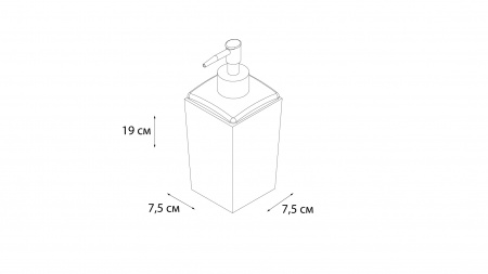 Дозатор для жидкого мыла Fixsen Wood FX-110-1 фото