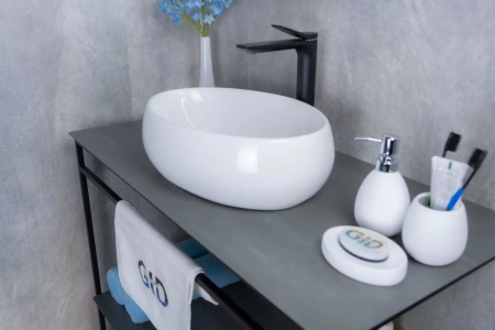 Накладная раковина GID 9030В 48х34 фото