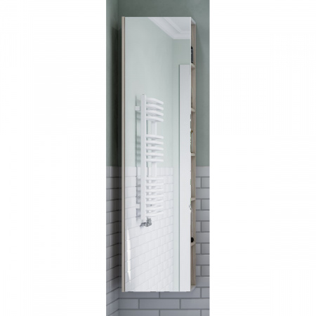 Шкаф-пенал Акватон Сканди 40 1A253403SDB20 белый/дуб верона фото