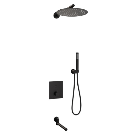 Душевая система скрытого монтажа RGW Shower Panels SP-370 511408370-04 черная фото