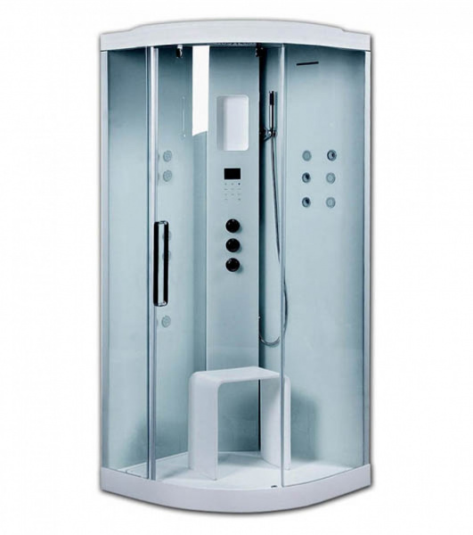 Гидромассажная кабина с паром Am.Pm Inspire W5AC-806-095 95x95 фото