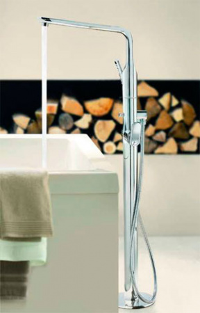 Смеситель для ванны напольный Grohe Veris 32222001 фото