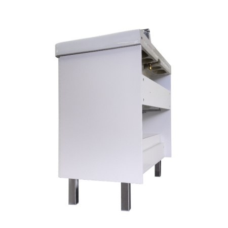 Тумба с раковиной Comfortу Танжер 00-00019535CF белая матовая фото