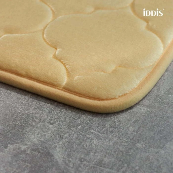 Коврик для ванны полиэстер с запоминающей пеной Iddis Basic B21P580i12 желтый фото