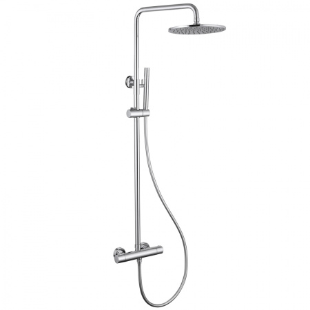 Душевая система с термостатом Abber Wasser Kreis AF8160 хром фото
