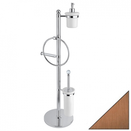 Комбинированная напольная стойка для туалета Cezares Olipm OLIMP-WBD-02-Sw бронза/swarovski фото