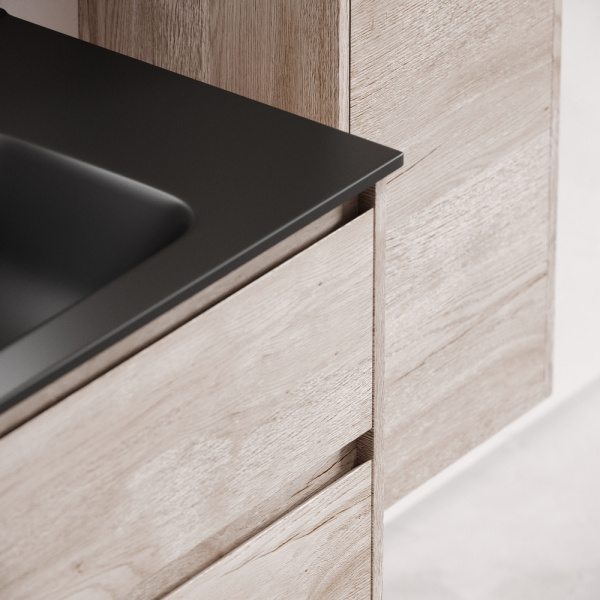 Тумба под раковину Sancos Libra LB90EG дуб галифакс натуральный фото