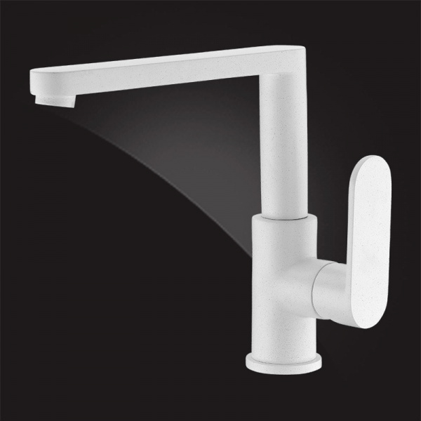 Смеситель для кухни Elghansa Kitchen Color 5601102-Stone White фото