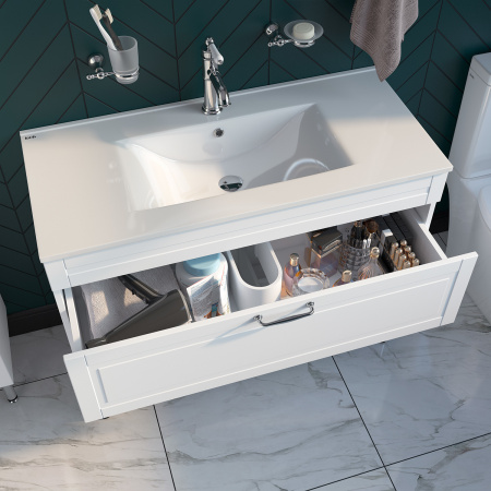 Тумба с раковиной Iddis Oxford OXF10W1i95K фото