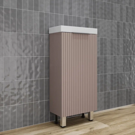 Тумба напольная Style Line Соло ЛС-00002429 санд пудровый фото