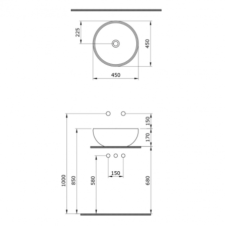 Накладная раковина Bocchi Roma 1119-007-0125 жасмин фото