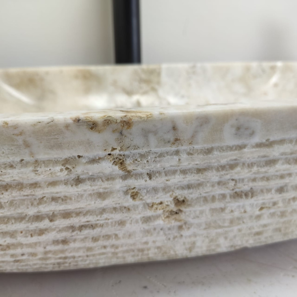 Накладная раковина из оникса Square sinc BL EO-00730 (50*35*15см) фото