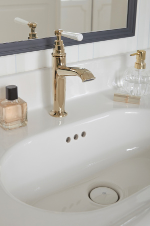 Смеситель для раковины Jacob Delafon Cleo1889 E24307-BGG золото фото