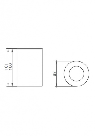 Бокс для салфеток AltroBagno Beni Aggiuntivi BH 083102Cr фото