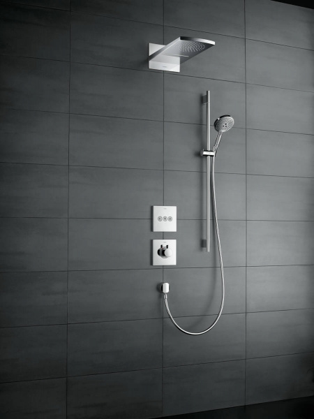 Душевой гарнитур Hansgrohe Raindance Select S 120 3 jet 26631000 90 см фото