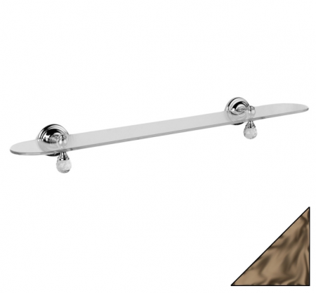 Полка стеклянная Tiffany World Crystal TWCR118br-sw фото