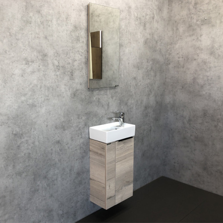 Зеркало Comforty Асти-40 дуб дымчатый фото