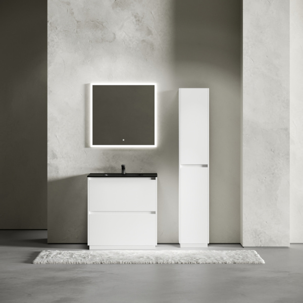 Тумба под раковину Sancos Libra Floor LB80FW белая фото