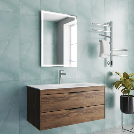 Тумба под раковину Vincea Chiara 2D VMC-2C2100CO С.Oak 100 см фото