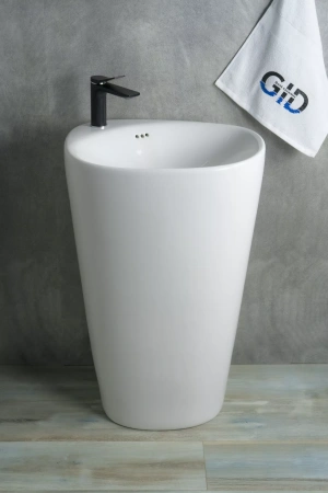 Напольная раковина GID Nb188 52х40 фото