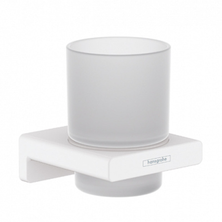 Стакан для зубных щеток Hansgrohe AddStoris 41749700 белый матовый фото