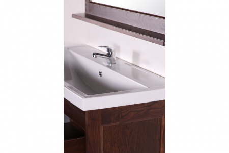 Тумба под раковину ASB-Woodline Прато 100 9651 орех фото